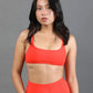 Bandeau Bikini Top - Orange