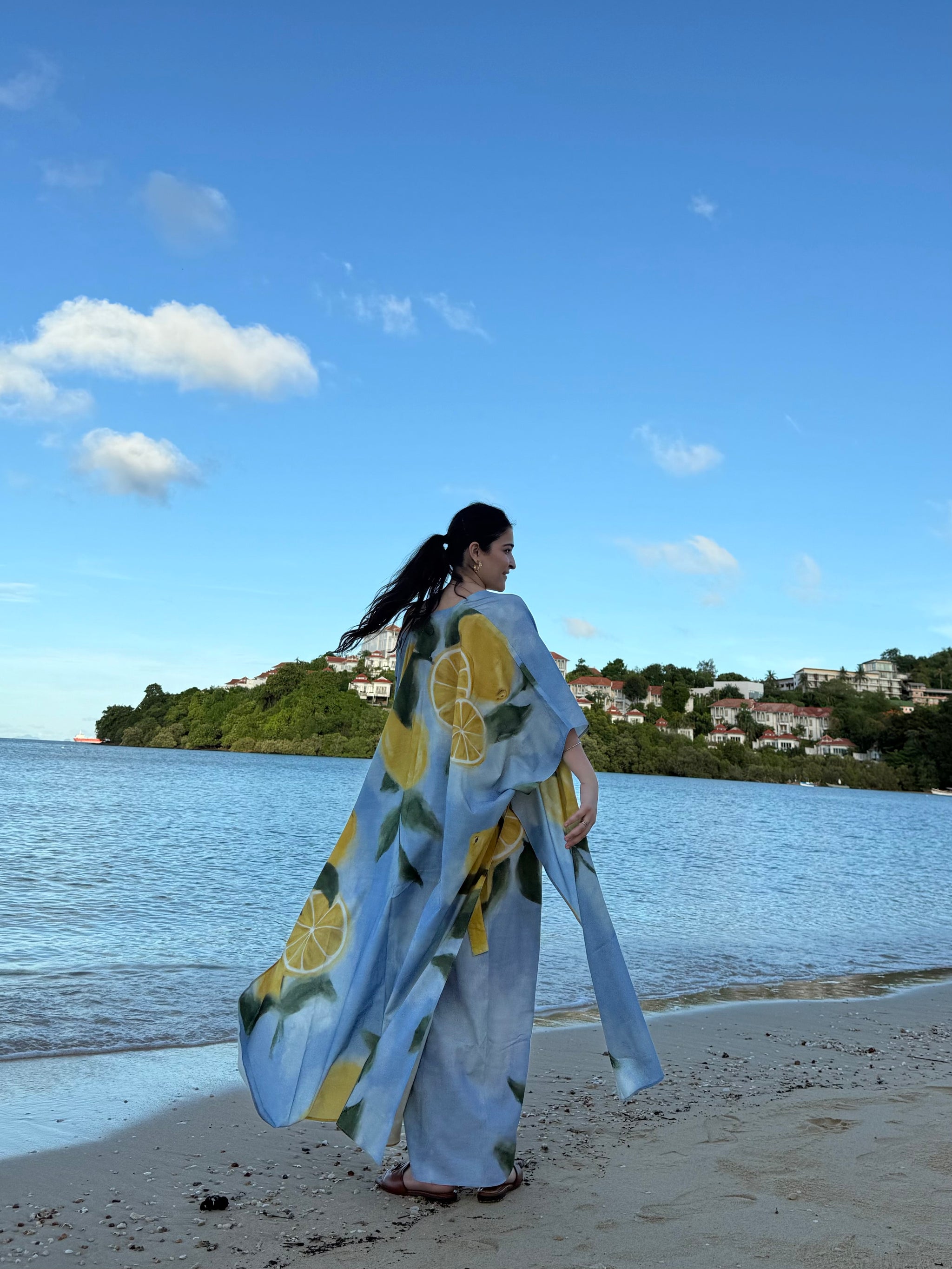 Sabbia Set in Limoncello Print