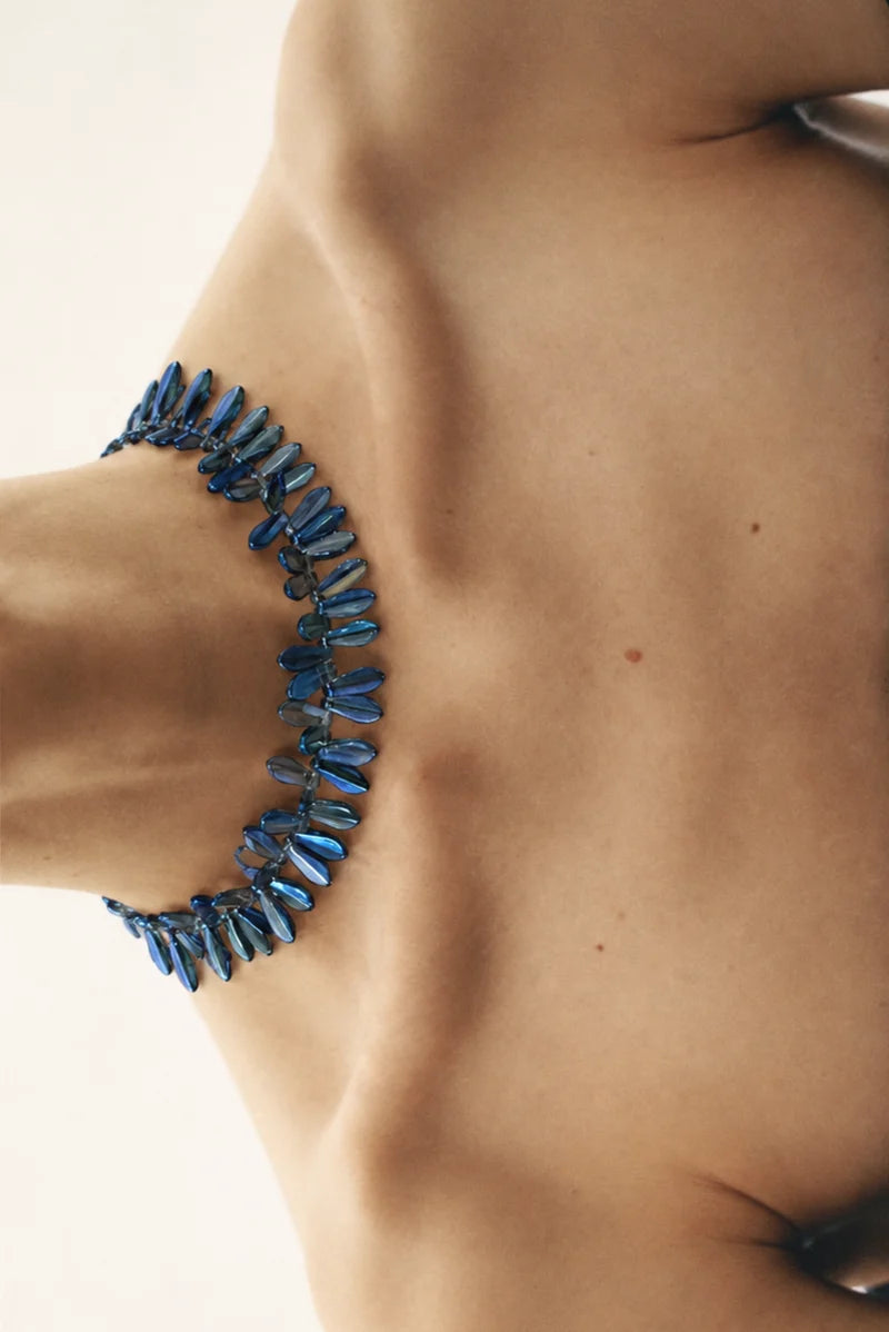 Blu necklace
