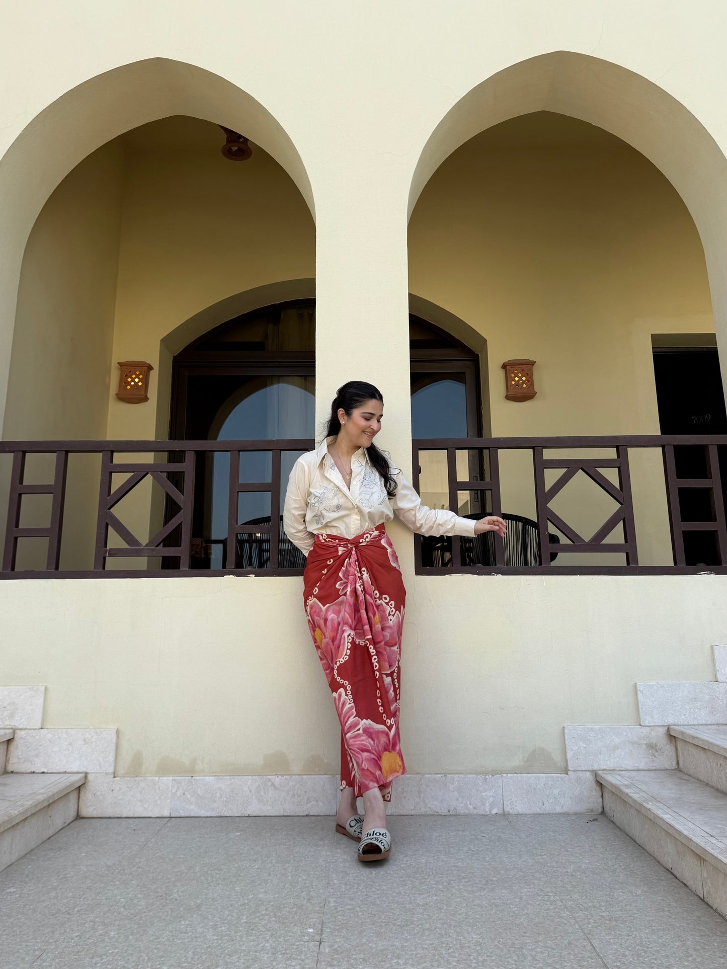 Nadia Set in Bubbly Spritz Print