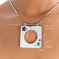 Edge Mega Pendant with Gems