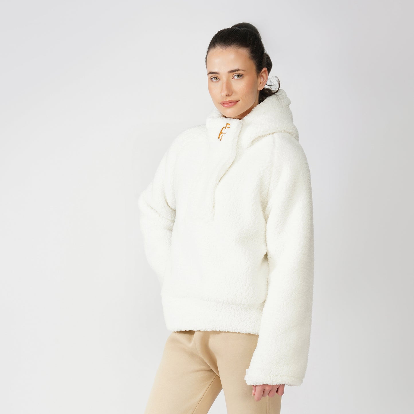 Sherpa Hooded Monogram Blouson