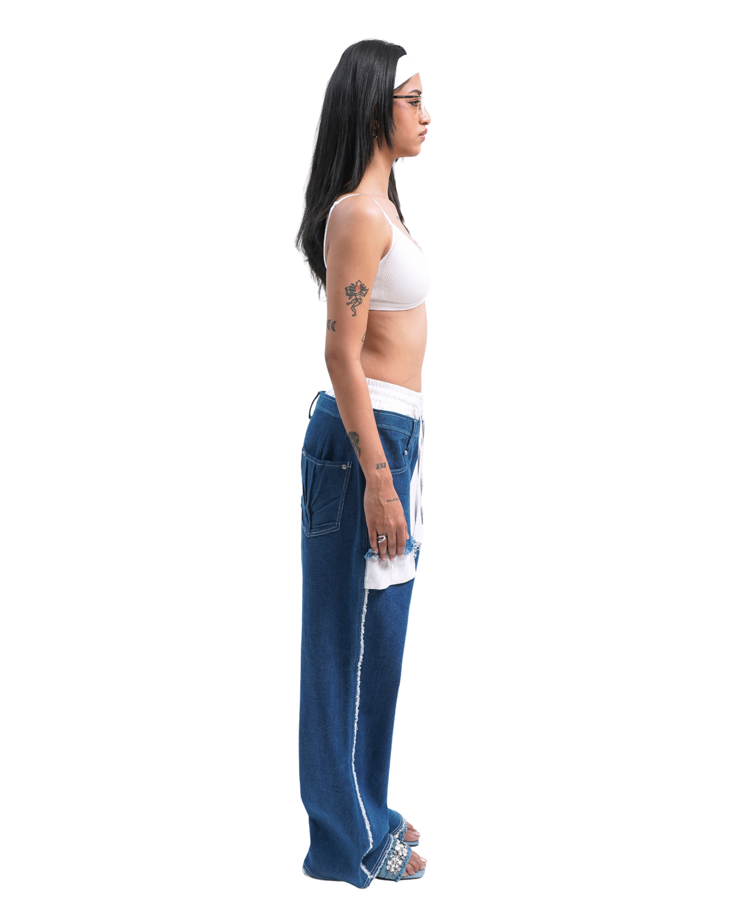 SWEAT JAM JEANS- BLUE