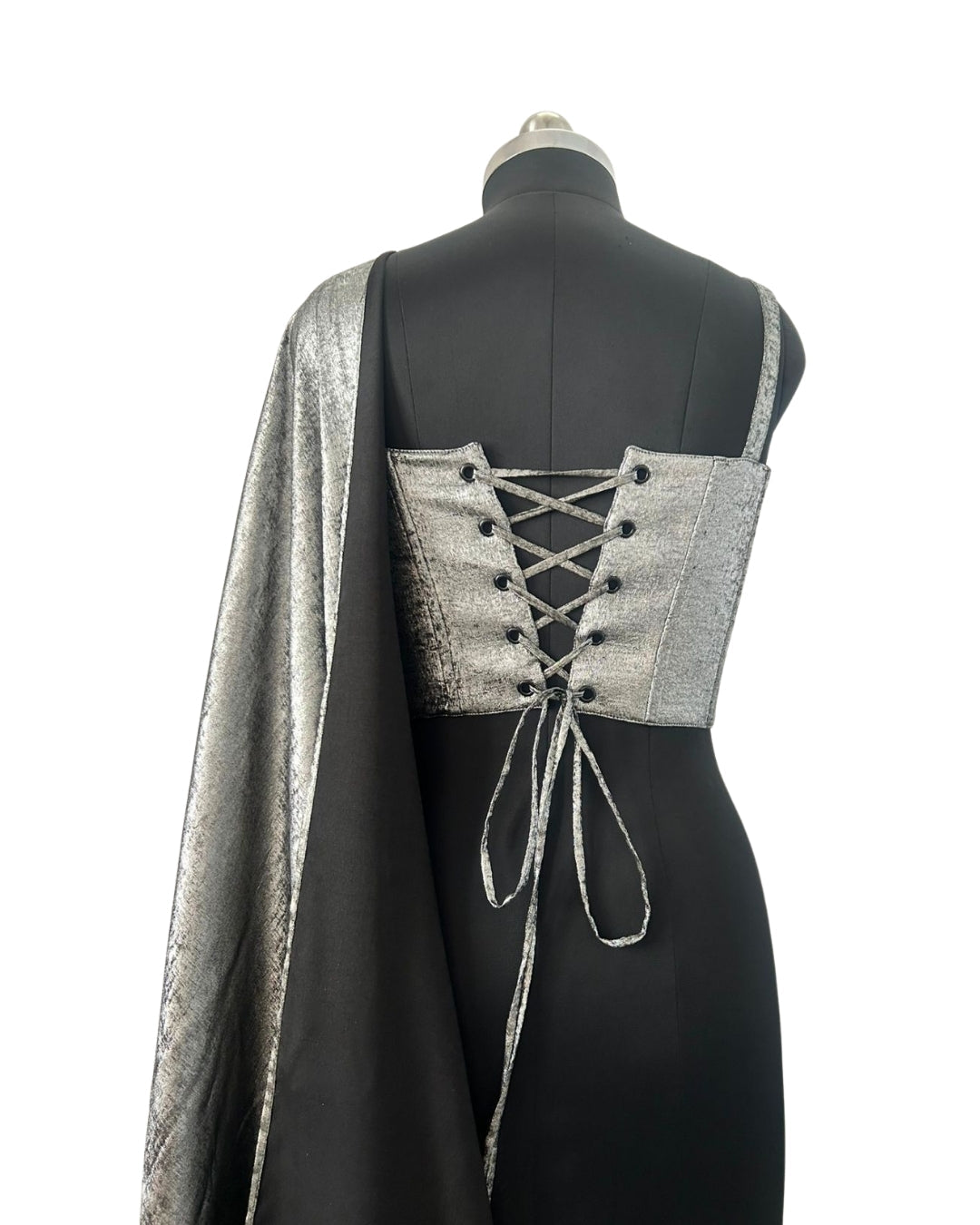 SILVER SHIMMER CORSET