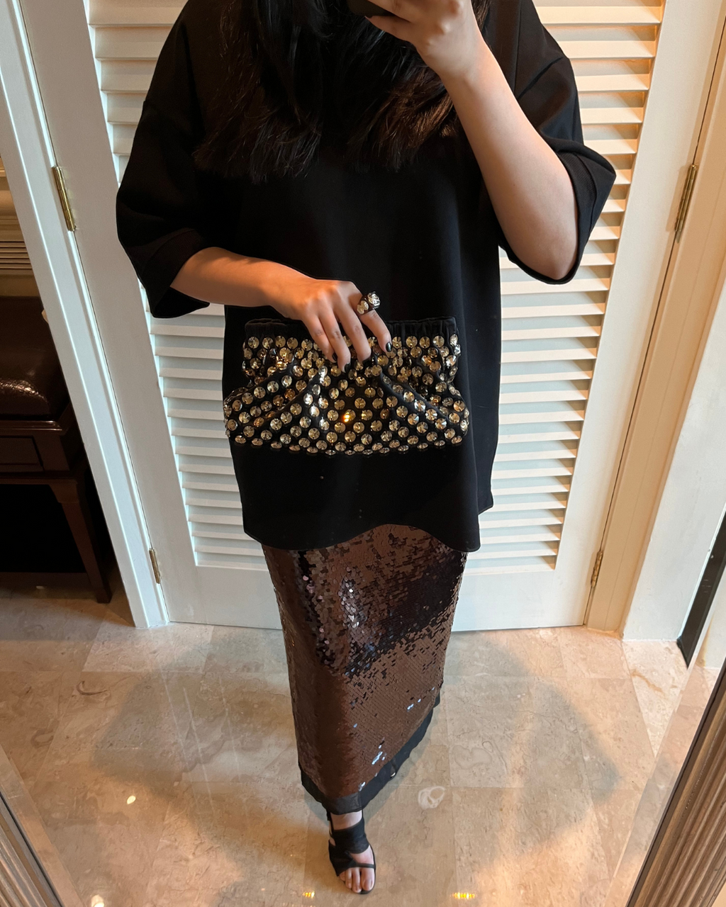 Big Bobbi Bag - Alien Superstar (Dusky Gold)