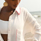 Coco Patch Shirt- Red