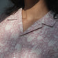 Kiro Cuban Collar Shirt - Blush Pink