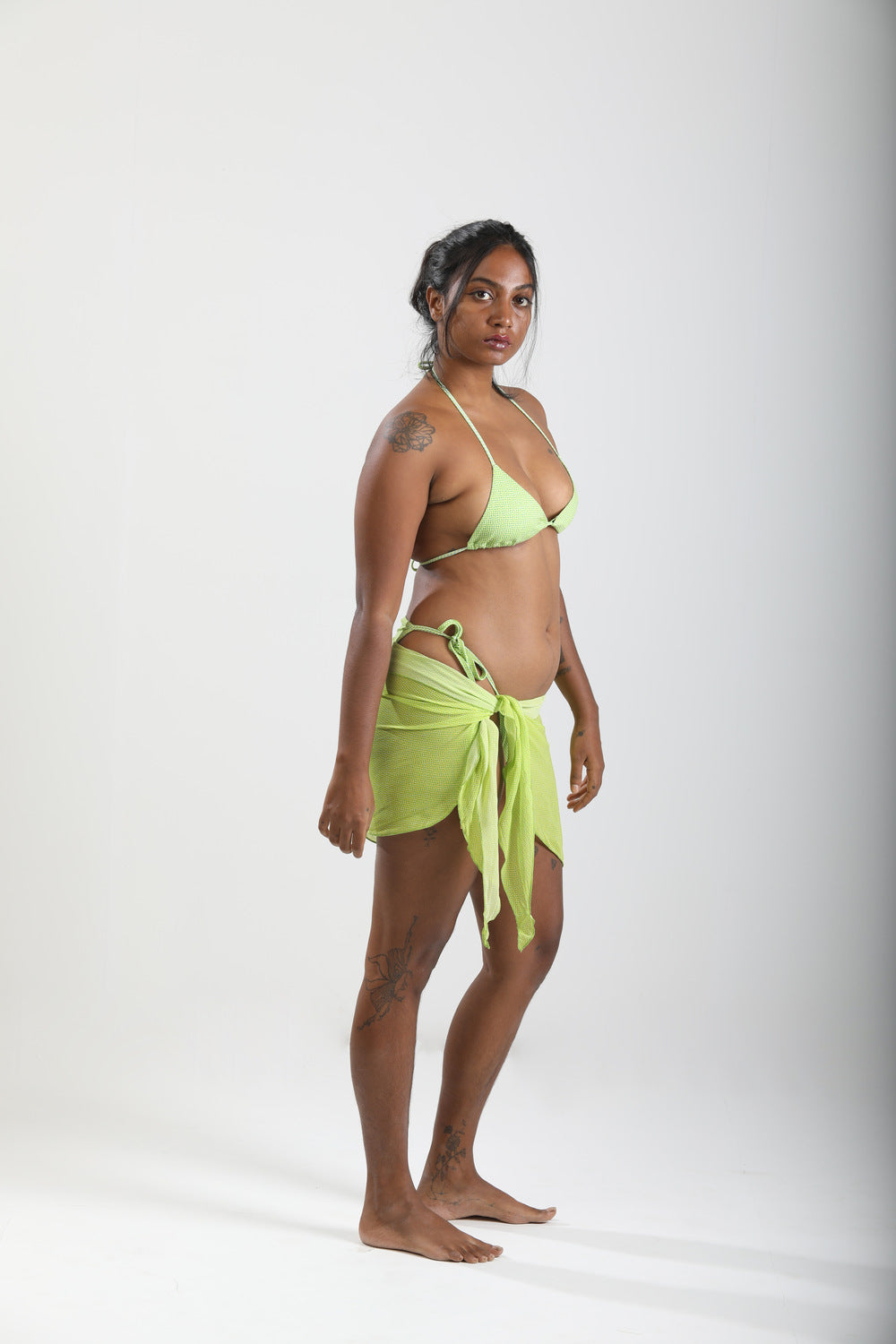 Short Tie Sarong - Kaleidoscope