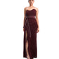CURVE SKIRT- MERLOT