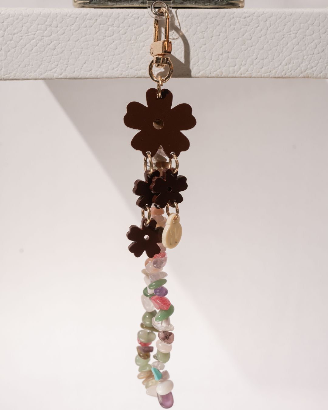 AZURE STONE SHORT PHONE STRAP