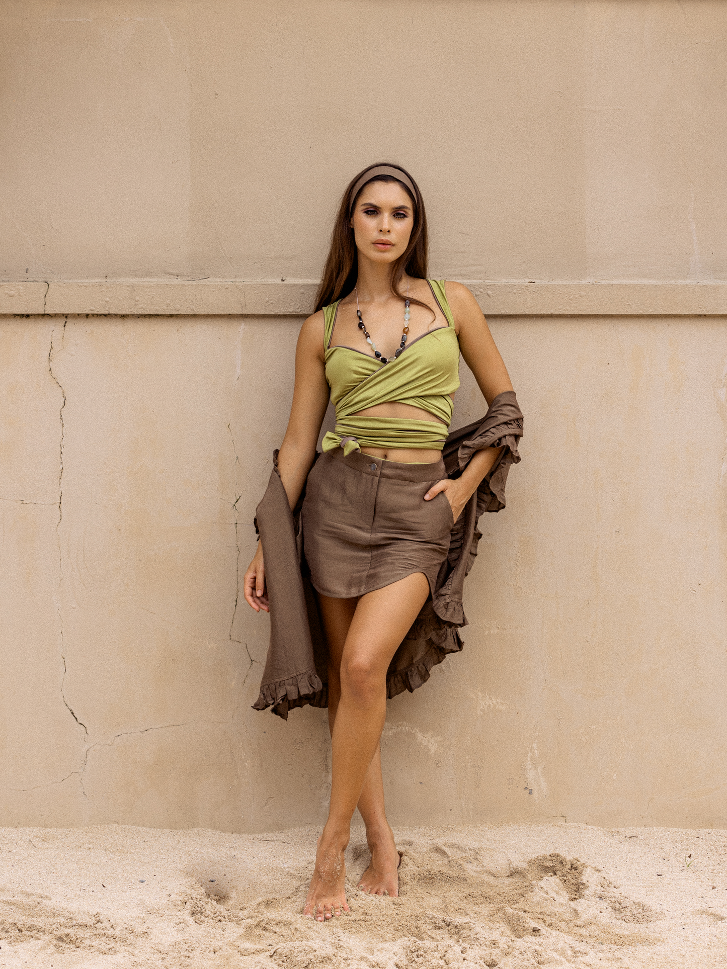 Bronze Coral Co-ord Set