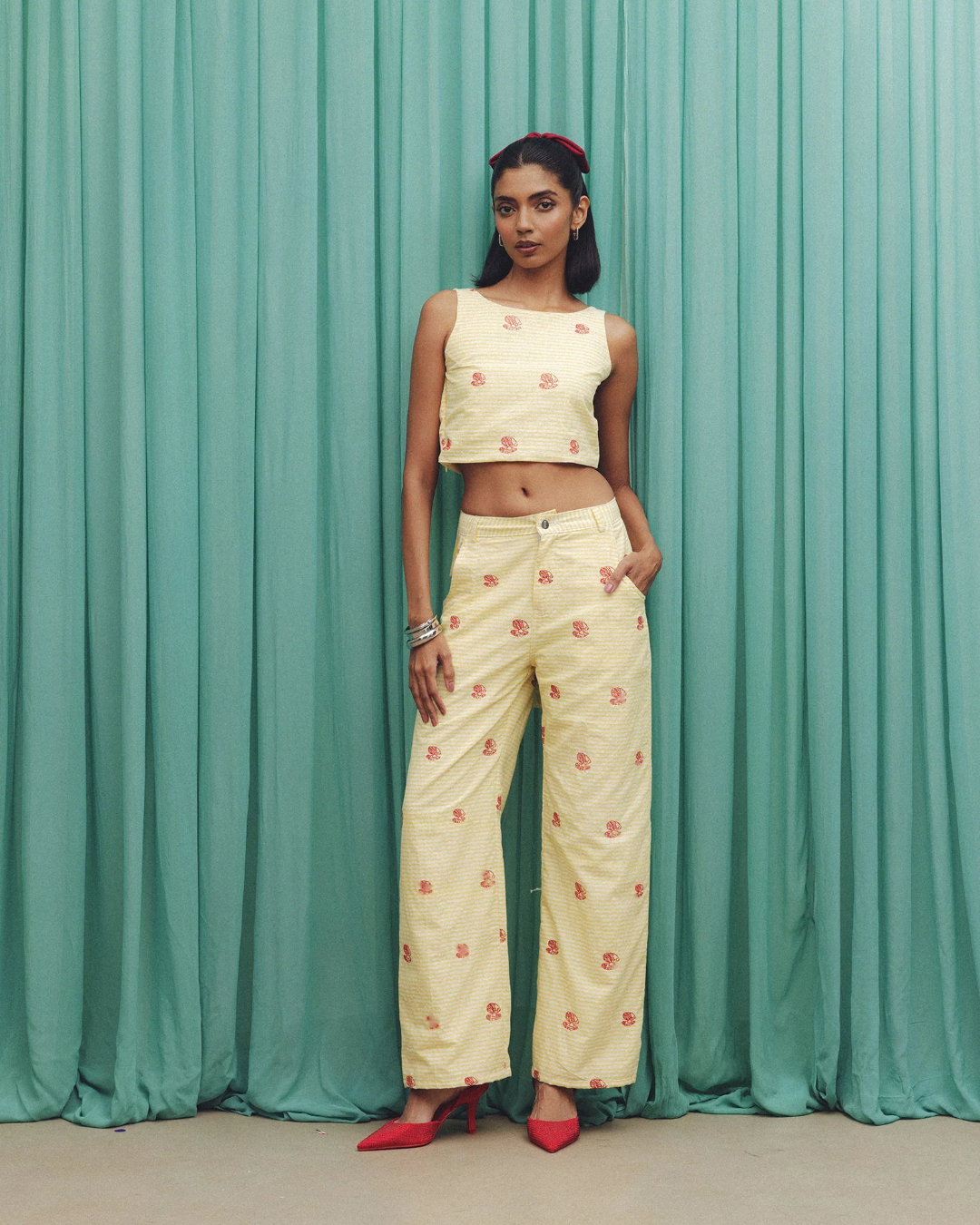 Amalfi Co-ord Set: Yellow