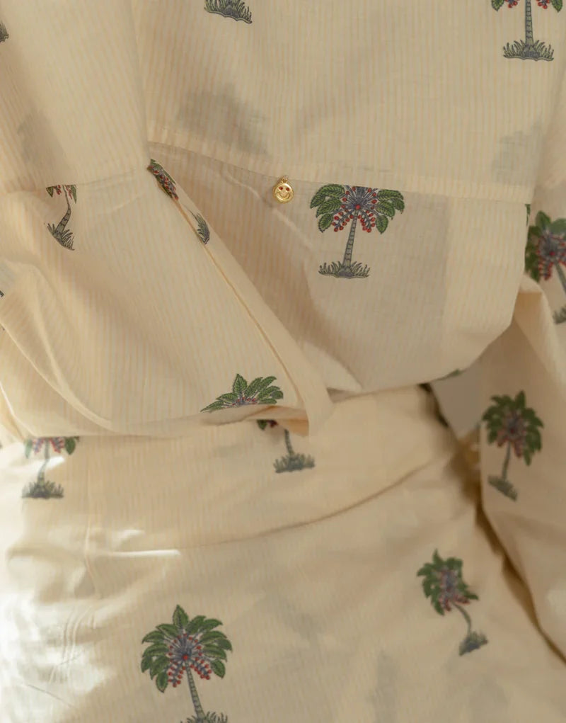 Oversized Shirt - Palm Tree