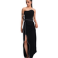 CURVE SKIRT- BLACK
