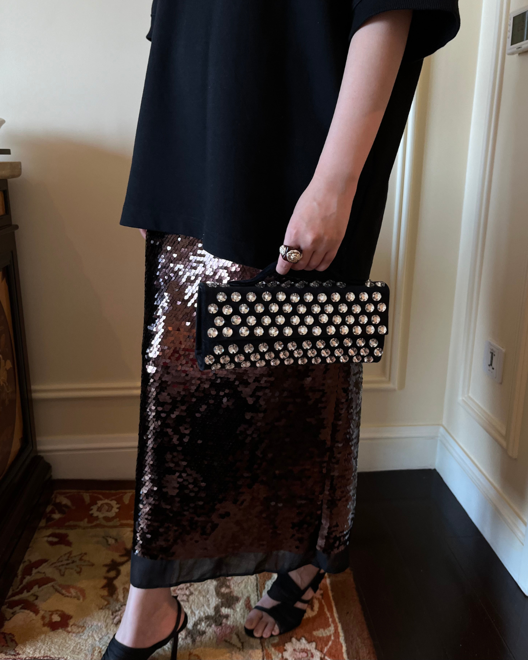 Fūtō Bag - Silver Polka