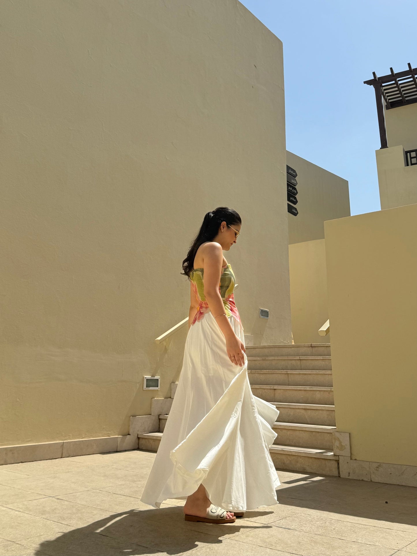 Margot Set in Tuscan Olive Print