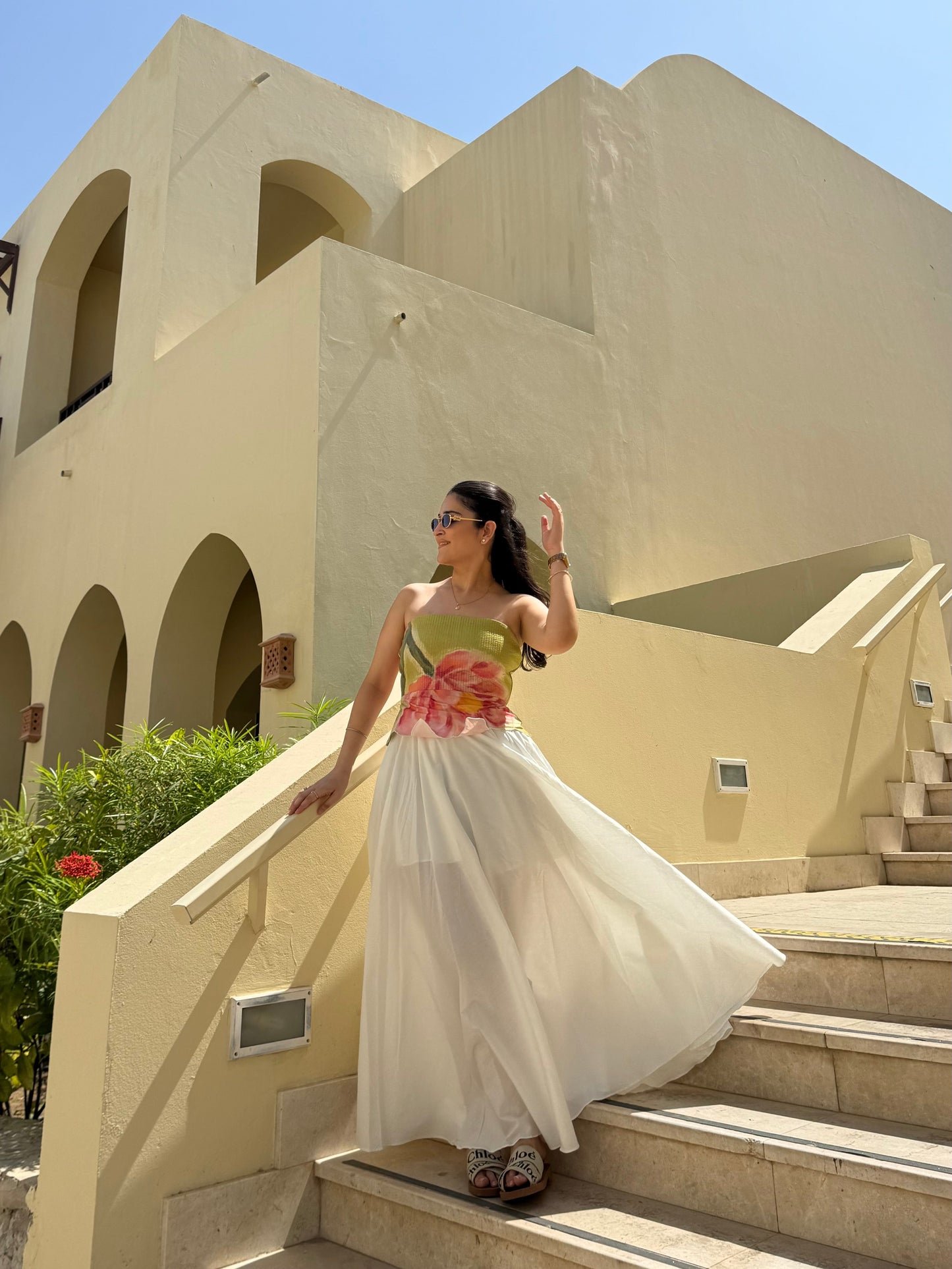 Margot Set in Tuscan Olive Print