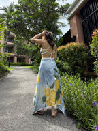 Aaleyah Dress in Limoncello Print