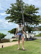 Positano Dress in Coastal Serenade Print