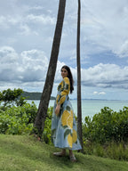 Selene Dress in Limoncello Print