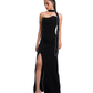 CURVE SKIRT- BLACK