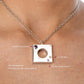 Edge Pendant with Gems