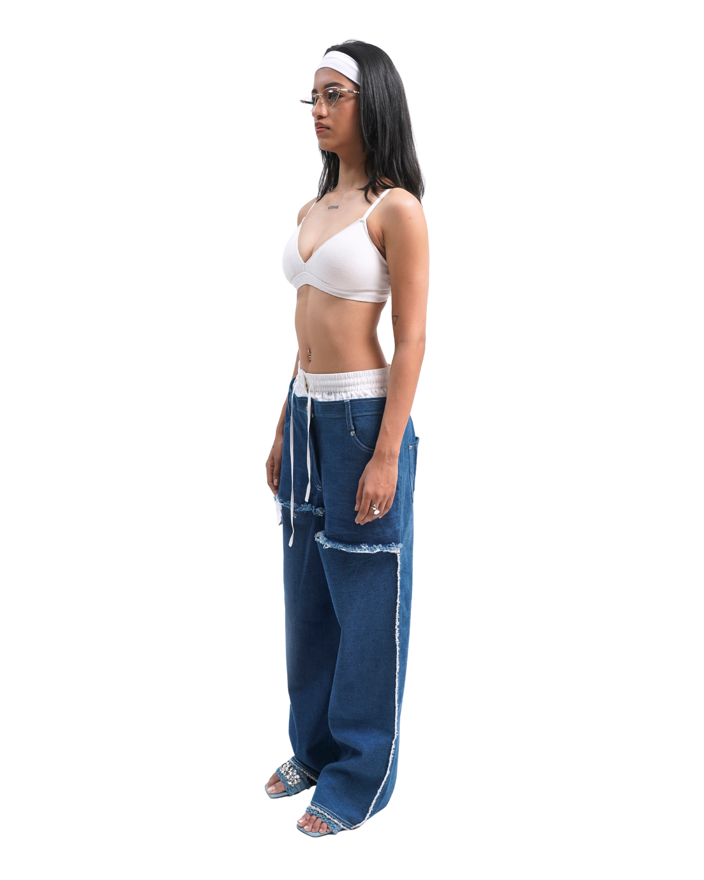 SWEAT JAM JEANS- BLUE