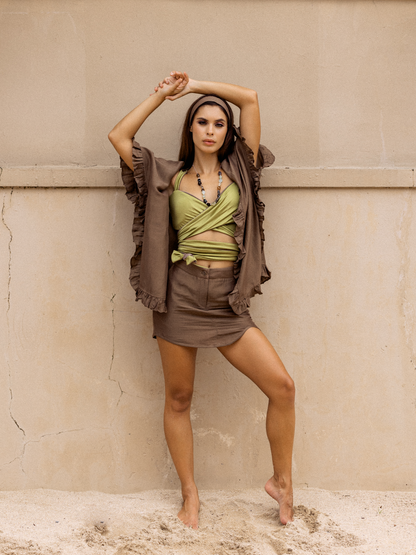 Bronze Coral Co-ord Set