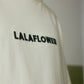 OFF-WHITE OVERSIZED T-SHIRT IN THE LALA GARDEN PRINT
