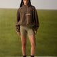 LALAGREEN OVERSIZED SHERPA JUMPER