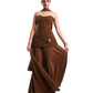IRA SKIRT- DEEP MUSTARD