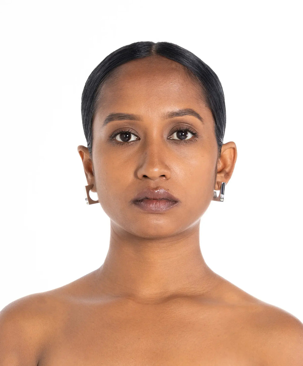 Edge Hoops with Gems