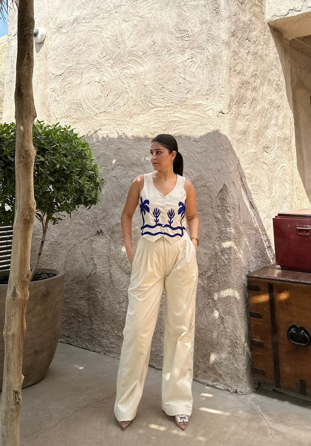 Lyla Set(Oat milk Off-White)