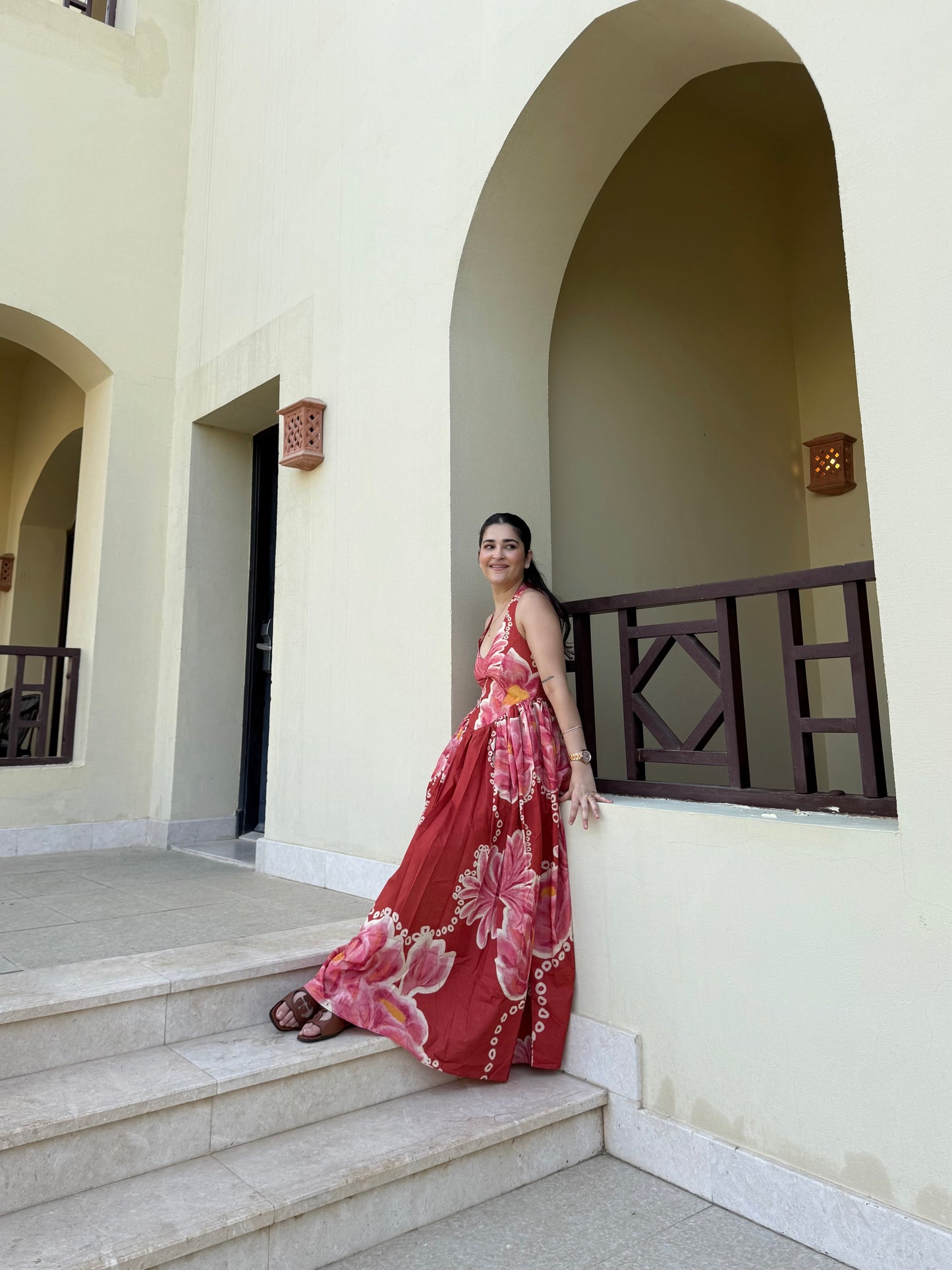 Solea Dress in Bubbly Spritz Print