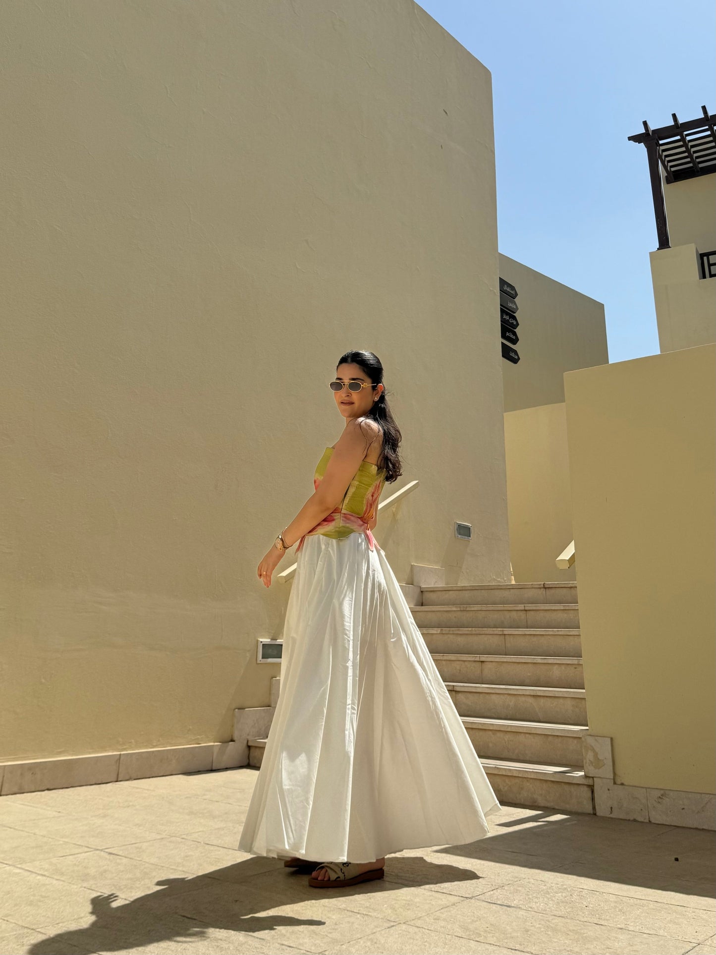 Margot Set in Tuscan Olive Print