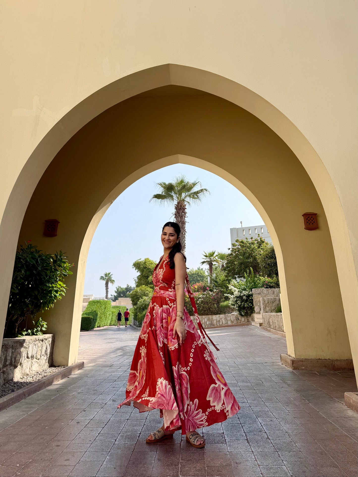 Selvara Dress in Bubbly Spritz Print