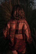 Koi Sheer Top - Black