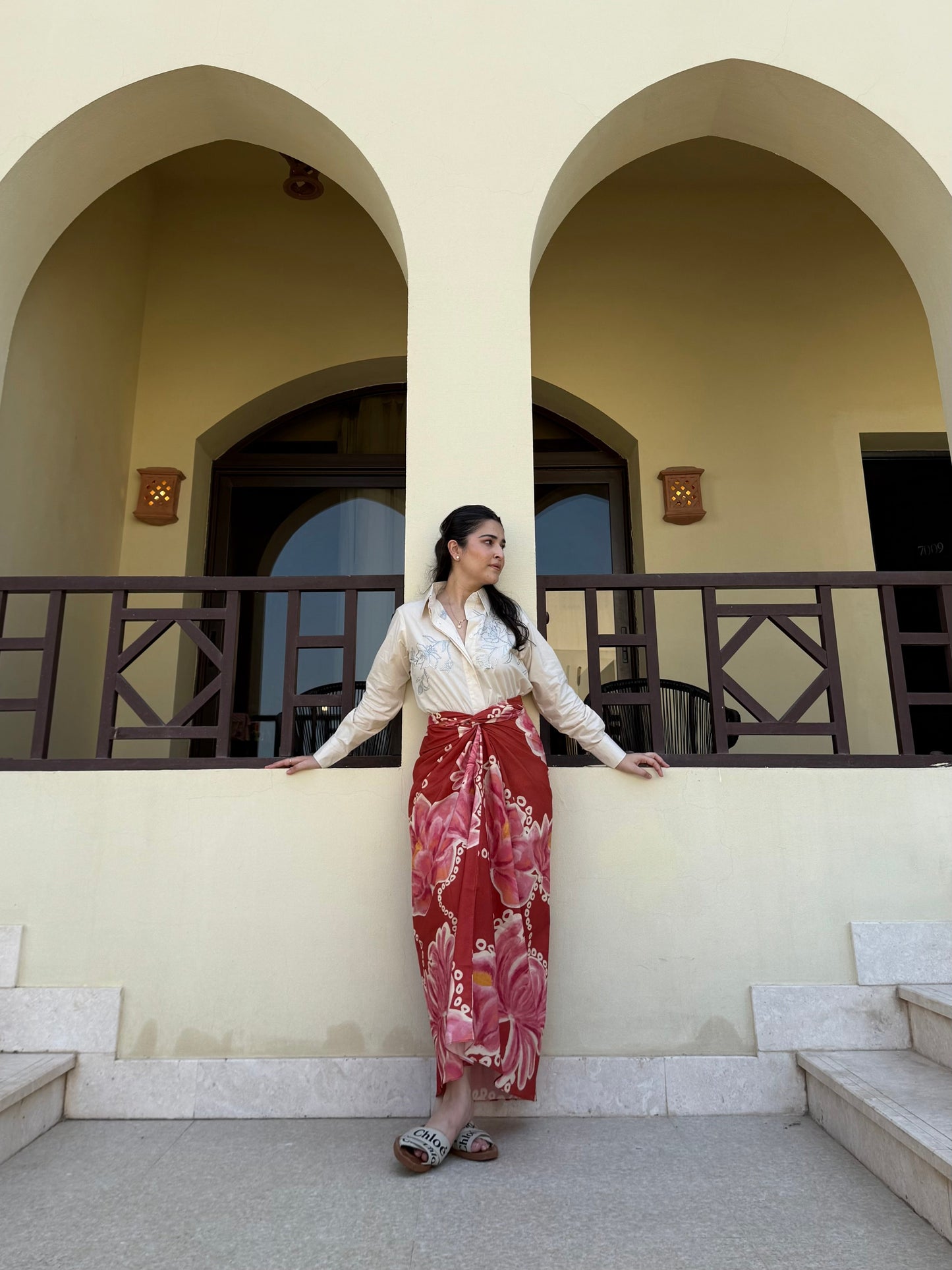 Nadia Set in Bubbly Spritz Print