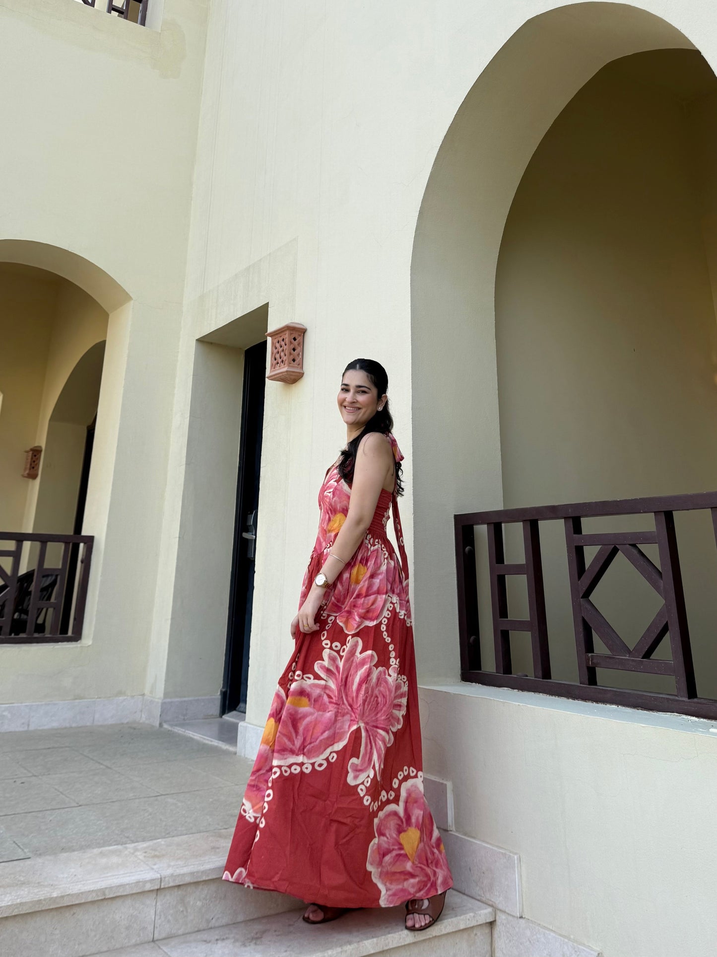 Solea Dress in Bubbly Spritz Print