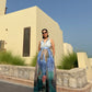 Ischia Dress in Capri Coast Print