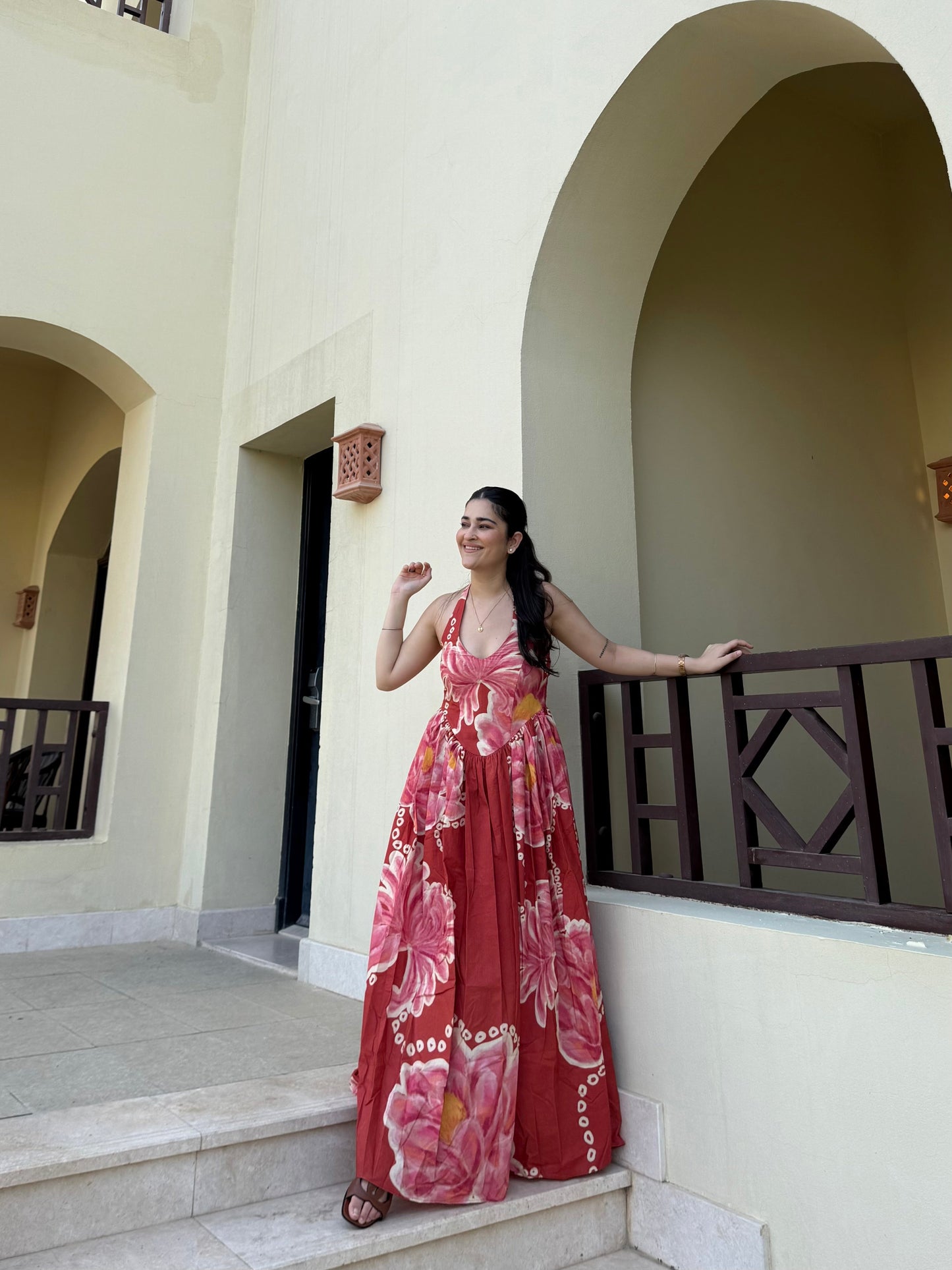 Solea Dress in Bubbly Spritz Print