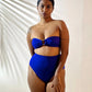 Ring Bikini Top (with Removable Halter Straps) - Royal Blue