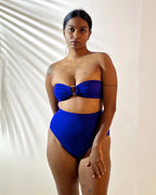Ring Bikini Top (with Removable Halter Straps) - Royal Blue