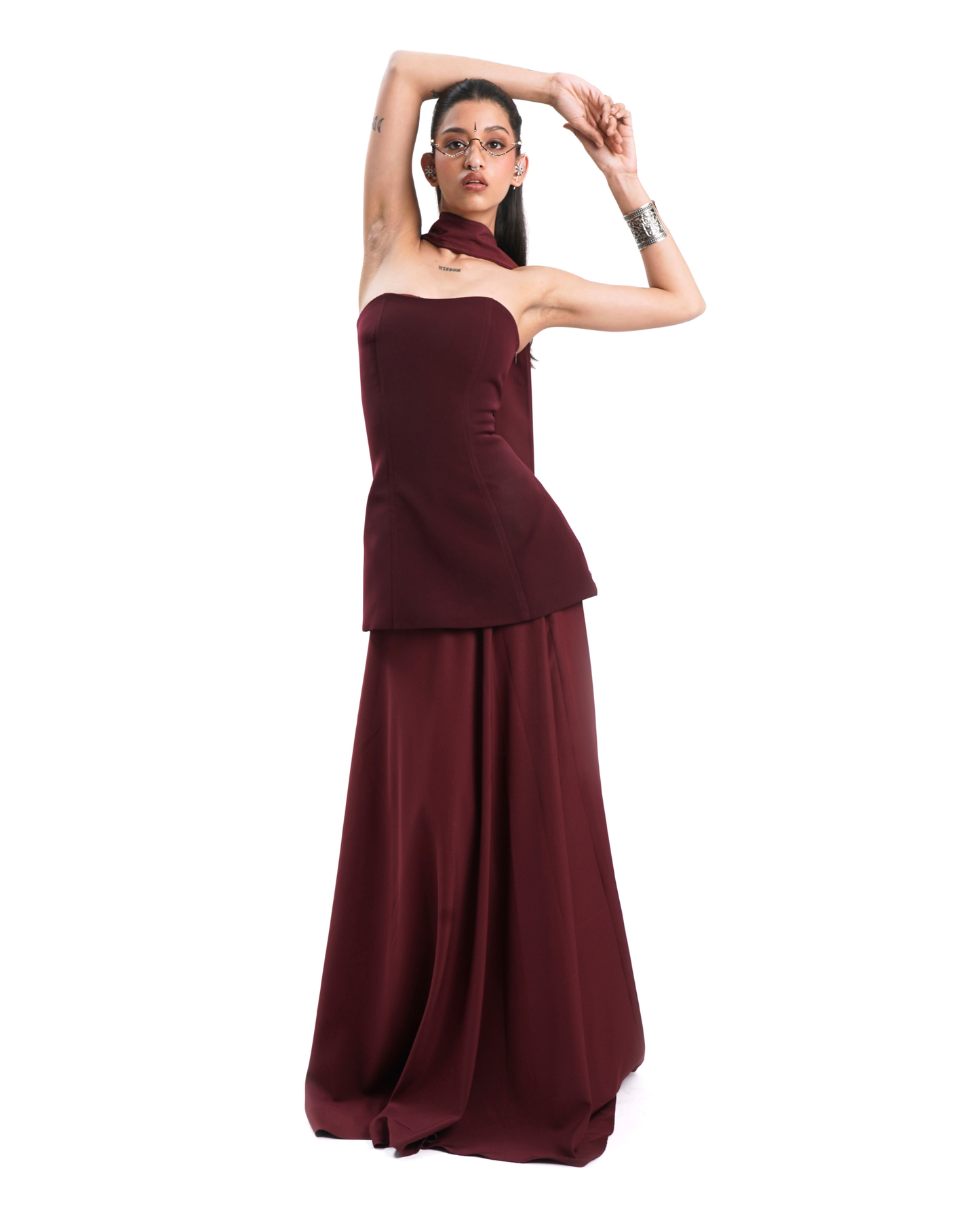 IRA CORSET- MERLOT