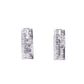 Gold long stud earrings by MAISON MEGH, stylish jewelry with sleek, elongated design and secure post backs.