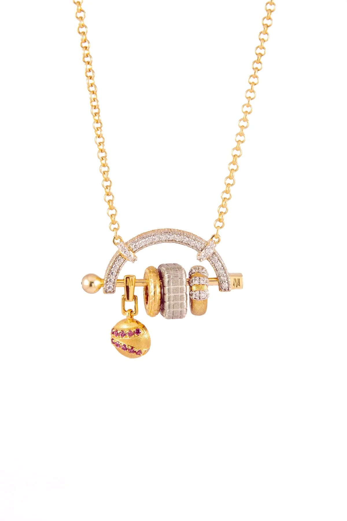 Chain Shot Dangler Charm