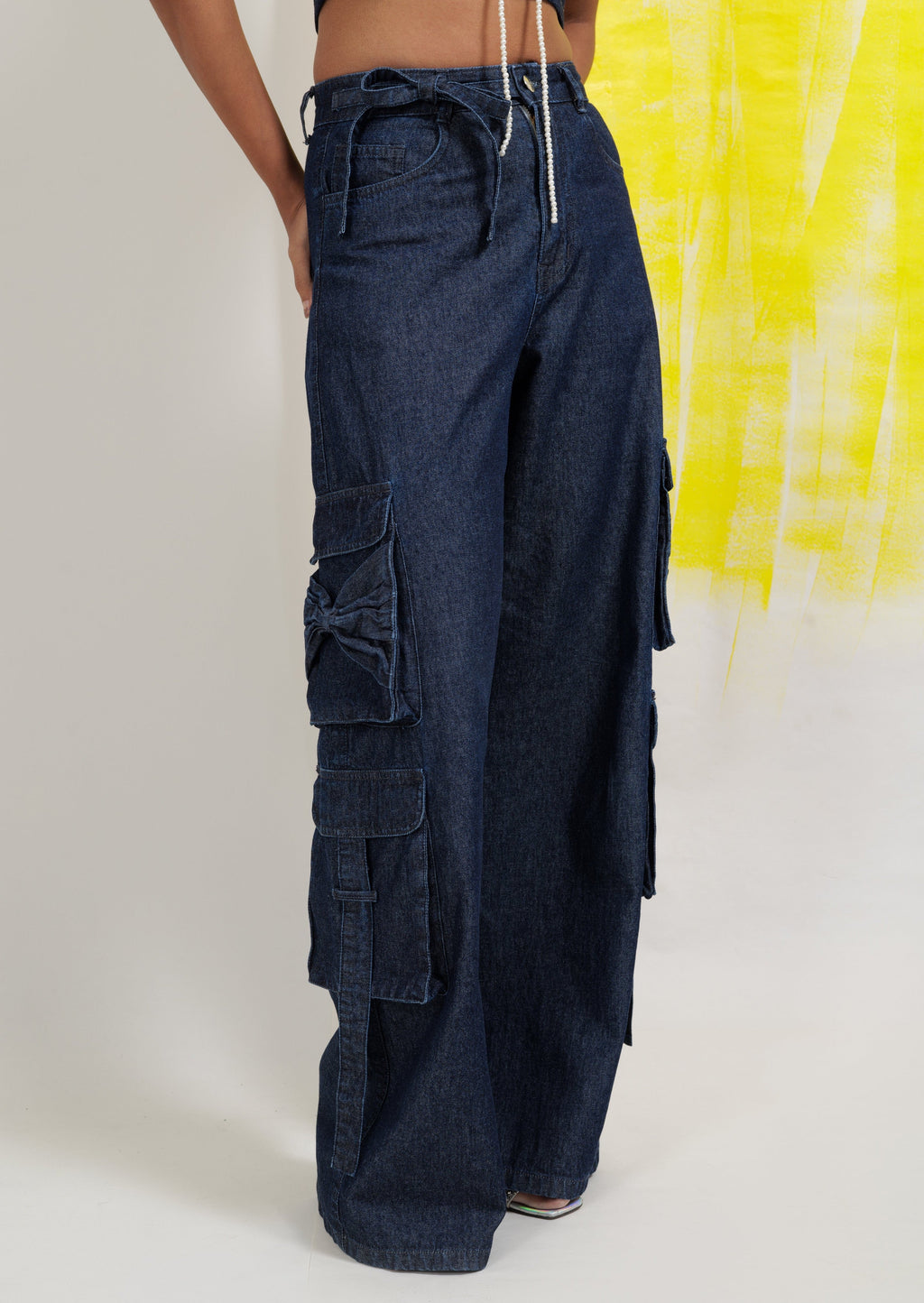 Indigo pearl co-ord set