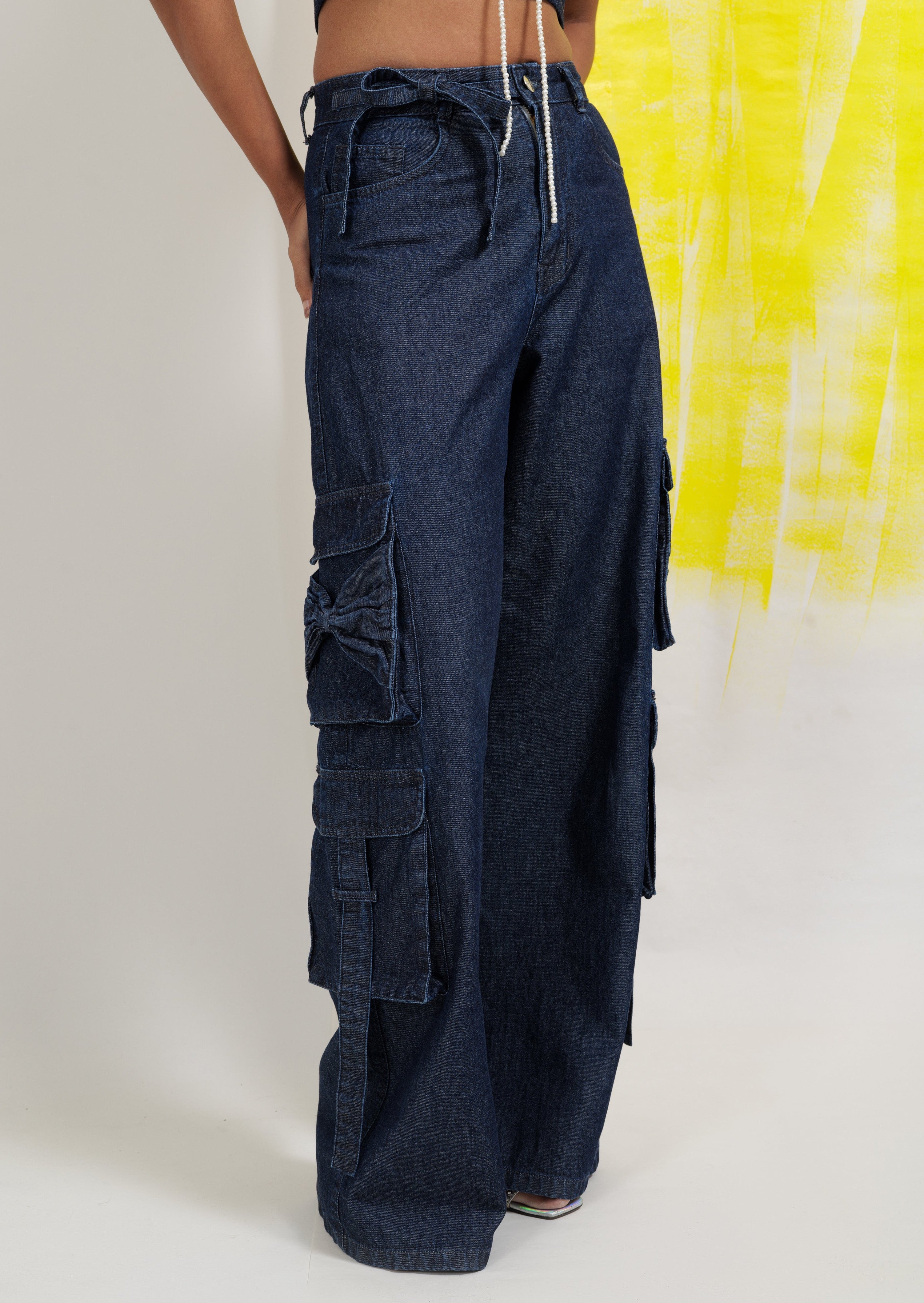 Indigo pearl co-ord set