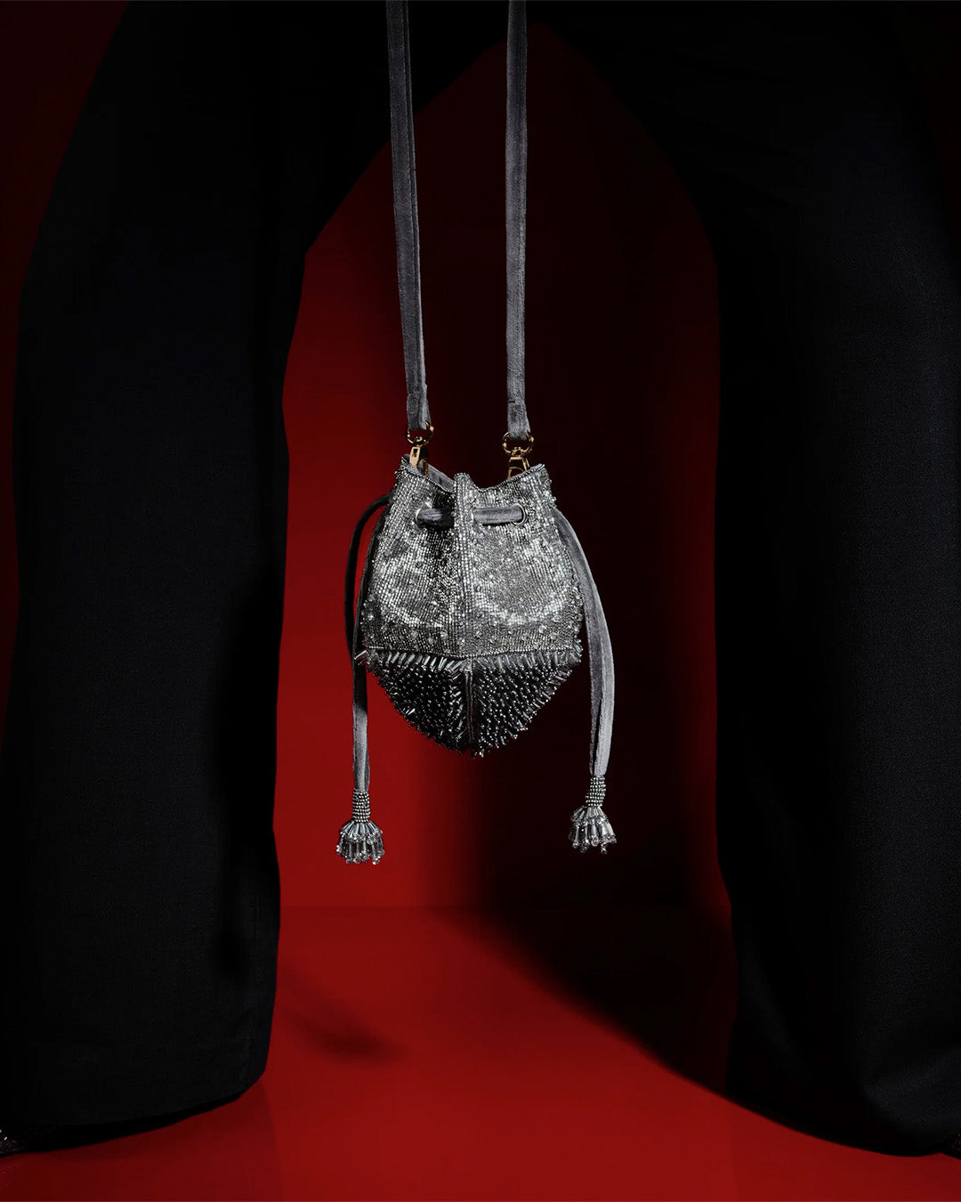 Starship Bucket Bag - Silver