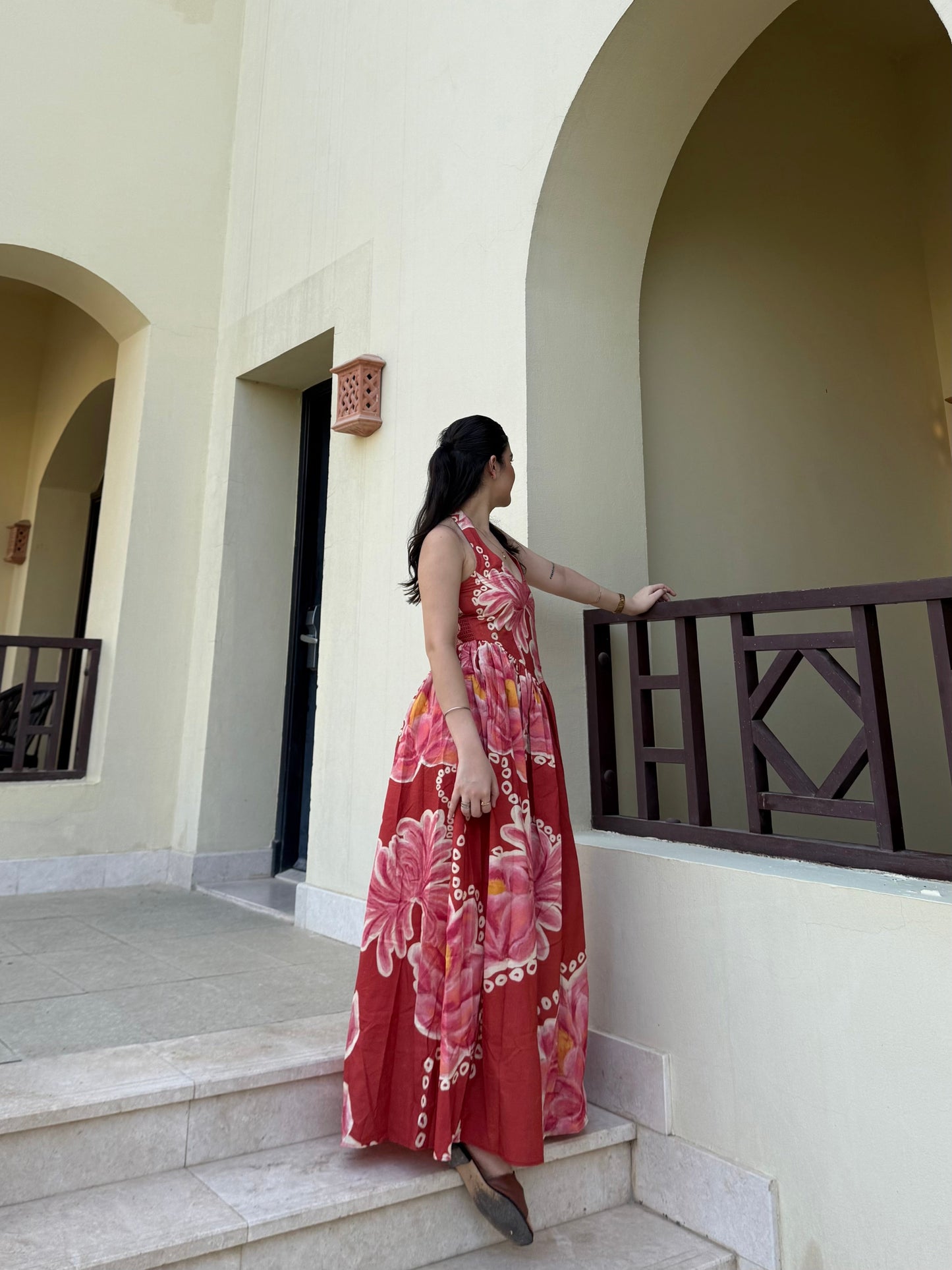 Solea Dress in Bubbly Spritz Print